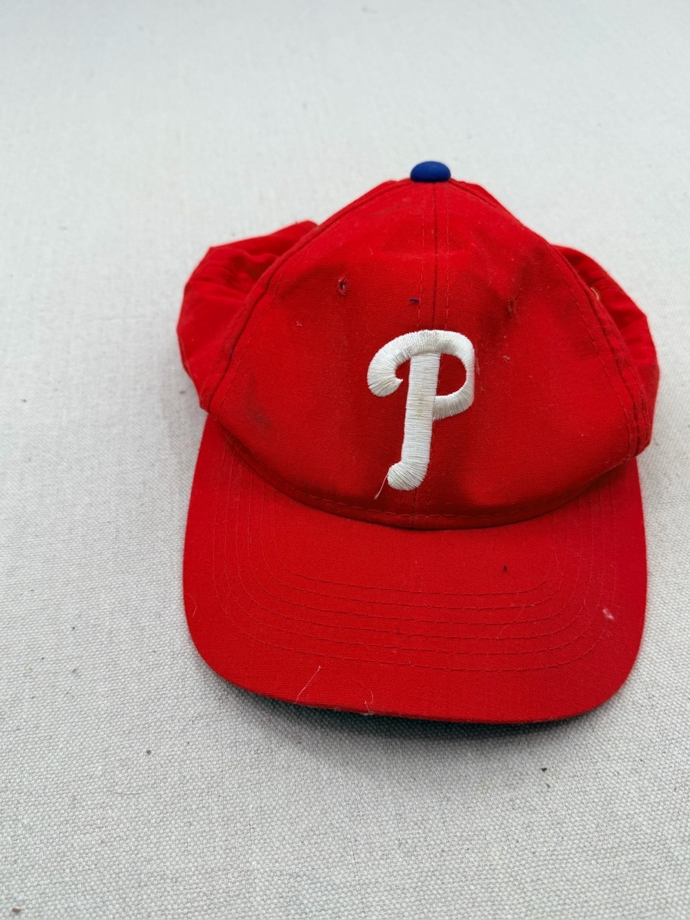 MLB Red and Green Boys' Pro Youth Baseball Hat